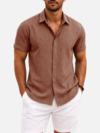 Walt -  Button-Down Short Sleeve Shirt | By Julian & Claire Toronto