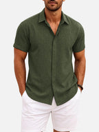 Walt -  Button-Down Short Sleeve Shirt | By Julian & Claire Toronto