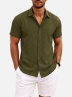 Walt -  Button-Down Short Sleeve Shirt | By Julian & Claire Toronto