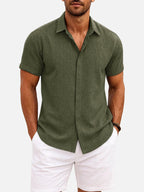 Walt -  Button-Down Short Sleeve Shirt | By Julian & Claire Toronto