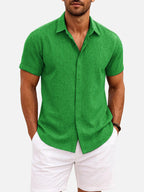 Walt -  Button-Down Short Sleeve Shirt | By Julian & Claire Toronto