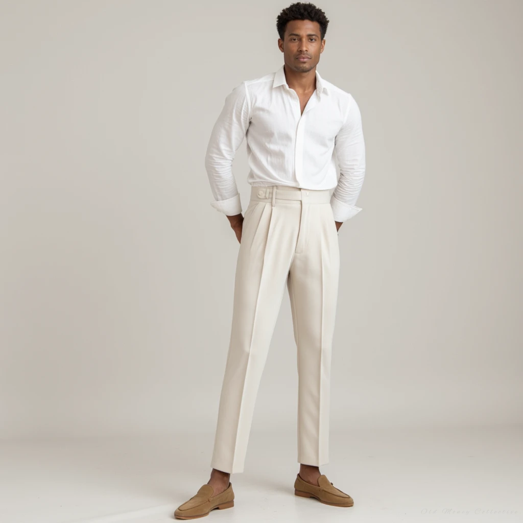 Alex - High Waist Pantalon | By Julian & Claire Toronto